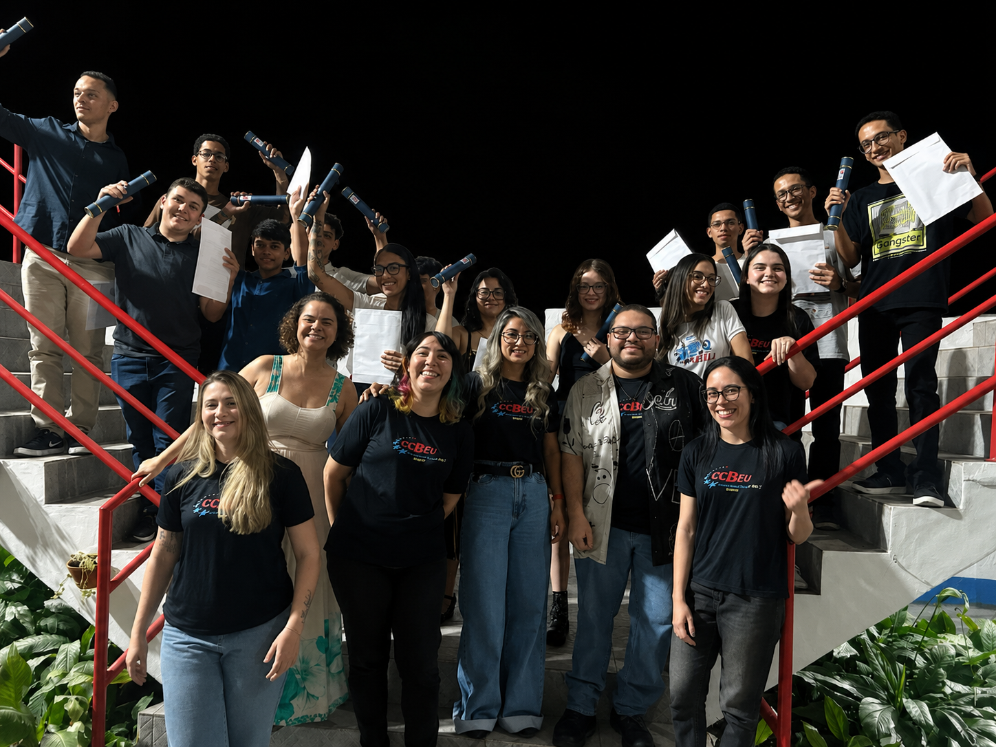 Alunos do CCBEU